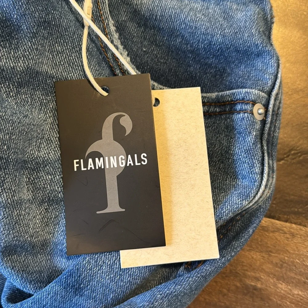 NWT FLAMINGALS JEANS SIZE L - Picture 3 of 4